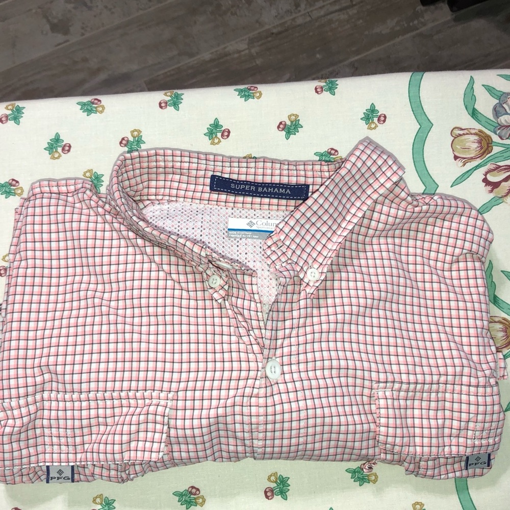 Men’s Columbia Long-Sleeve Shirt, XXL
